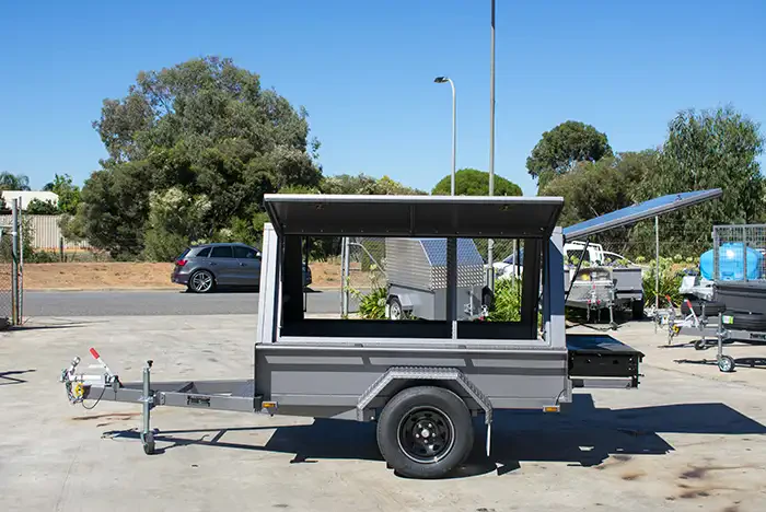 7x5 Tradie Enclosed BBQ Trailer 7x5 Tradie Enclosed BBQ Trailer